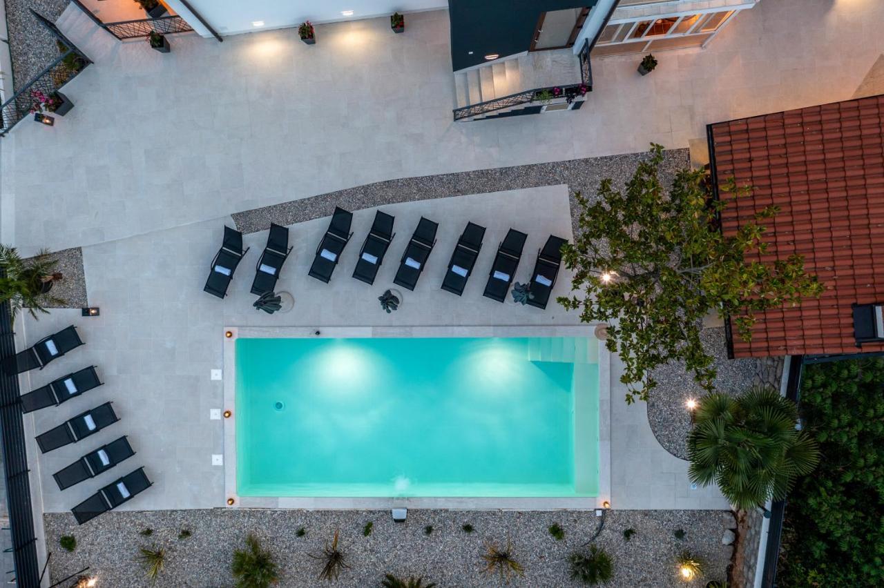 Villa Adriatic, Apartment Rebecca With Heated Swimming Pool, Sew View, Childrens Playground Icici Exterior photo